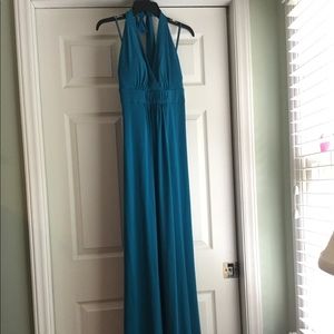Jessica Simpson halter maxi dress